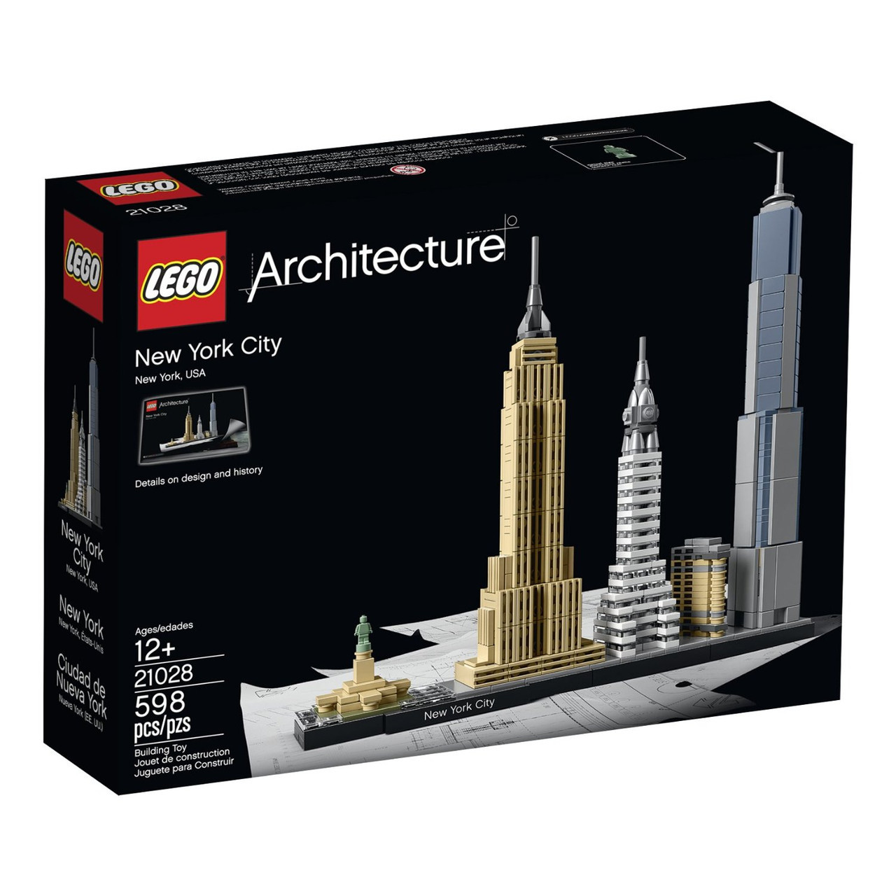 Lego Architecture Нью-Йорк 21028