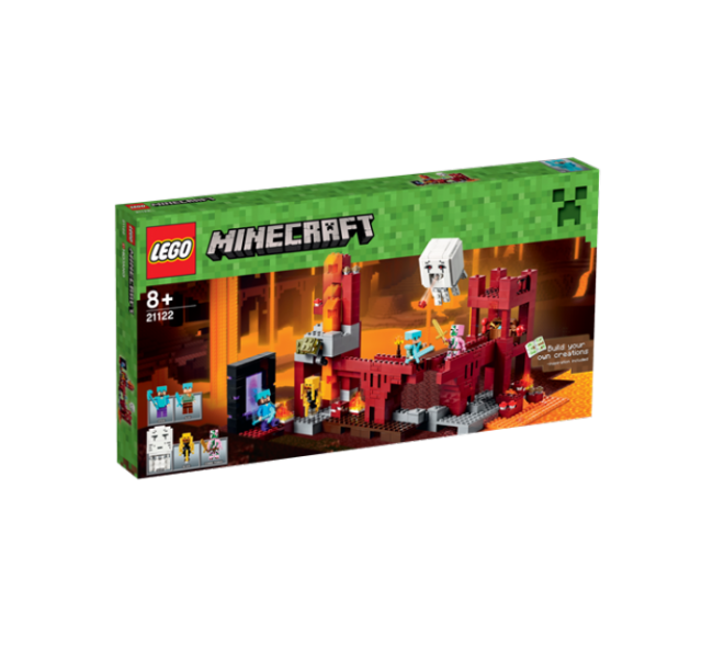 Лего майнкрафт Lego Minecraft Підземна Фортеця 21122 The Nether Fortress 20+- днів доставка