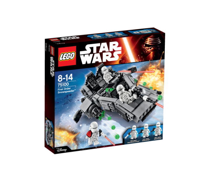 Lego Star Wars Сніговий спідер Першого Ордена 75100