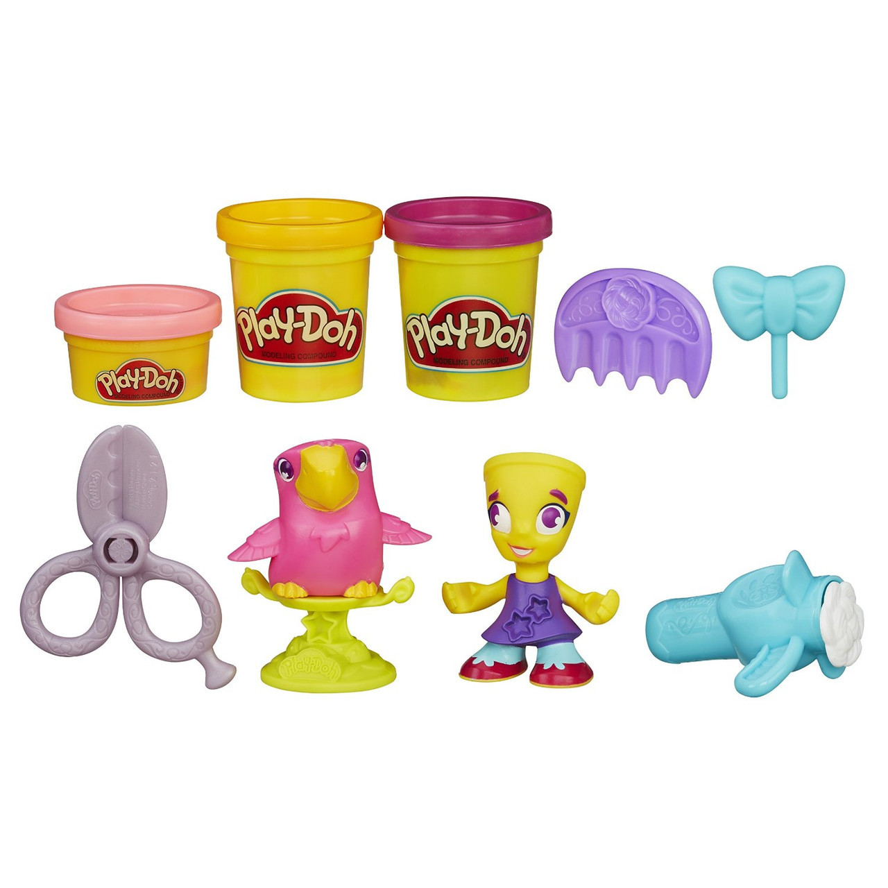 Плей-Дох набір пластиліну Місто перукар і пташка Play-Doh Town Hairdresser and Bird