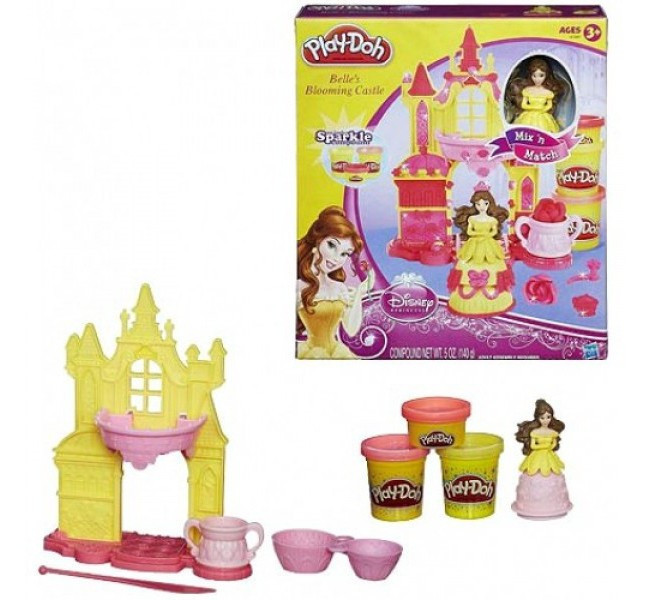 Play Doh Набір пластиліну Замок Белль