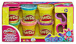 Play Doh Набір пластиліну Блискуча колекція 6 баночок A5417 Hasbro, фото 2