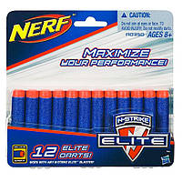 Комплект стрел для бластеров Nerf Elite 12 шт Hasbro