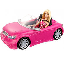 Barbie Glam Convertible Лялька Барбі і її гламурний кабріолет