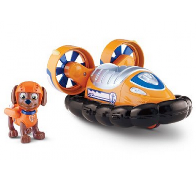 Nickelodeon Paw Patrol Hovercraft Щенячий патруль рятувальний автомобіль з фігуркою Zuma Зума Paw Patrol