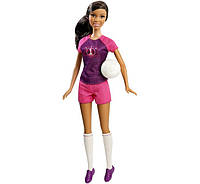 Кукла Барби Футболистка Barbie Careers Soccer Player African-American