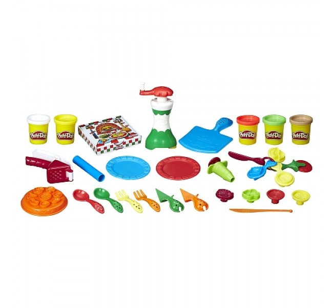 Плей-До Play Doh Великий ігровий набір Піца і Макарони Pizza 'n Pasta Dinner B6383 від Hasbro