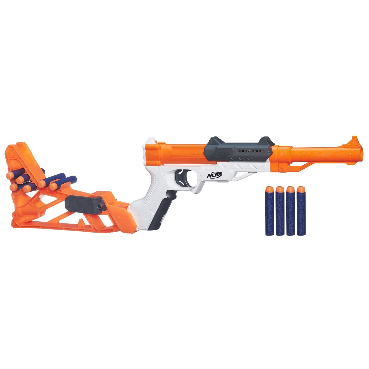 Бластер НЕРФ 6 в 1 Шарп Фаєр NERF N-Strike SharpFire
