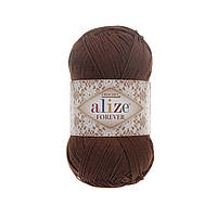 Alize FOREVER (Форевер) № 150 каштановий (Пряжа мікрофібра, нитки для в'язання)