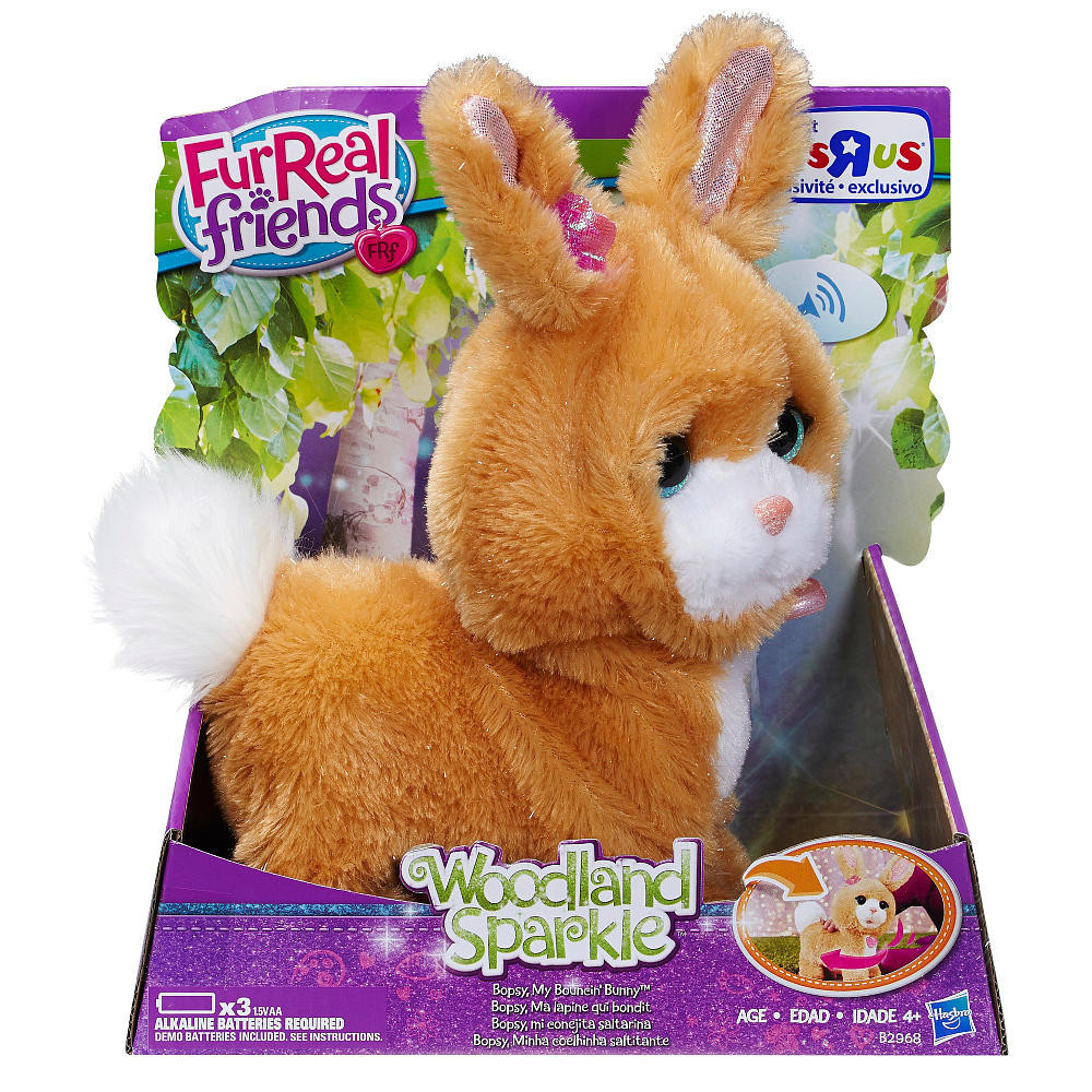 FurReal Friends Woodland Sparkle Bopsy My Bunny Bouncin