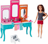 Barbie Барби сестры Шкипер кукла с ванной Тщеславия Sisters Skipper Doll