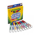 Змиваються фломастери Crayola. Широка лінія. 10 шт в упаковці, фото 3