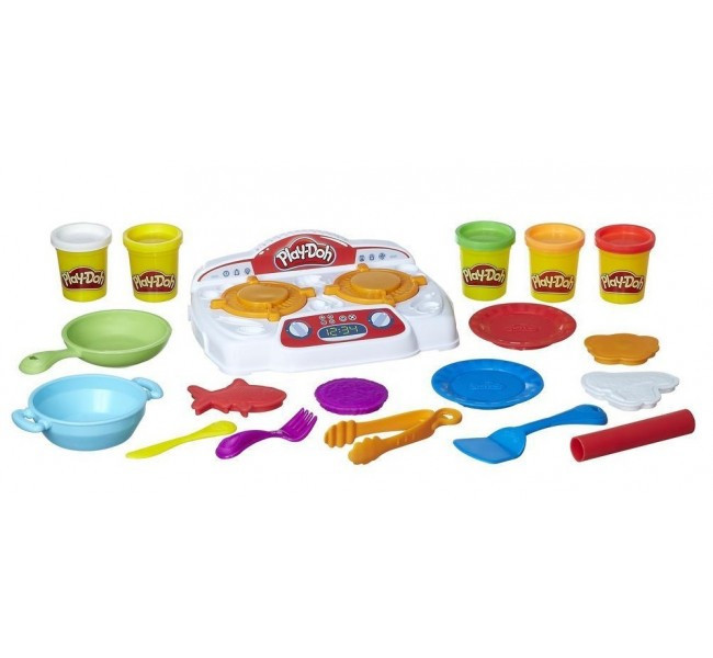 Набор Play-Doh Веселая кухня Kitchen Creations Sizzlin' Stovetop Hasbro - фото 1 - id-p928682341