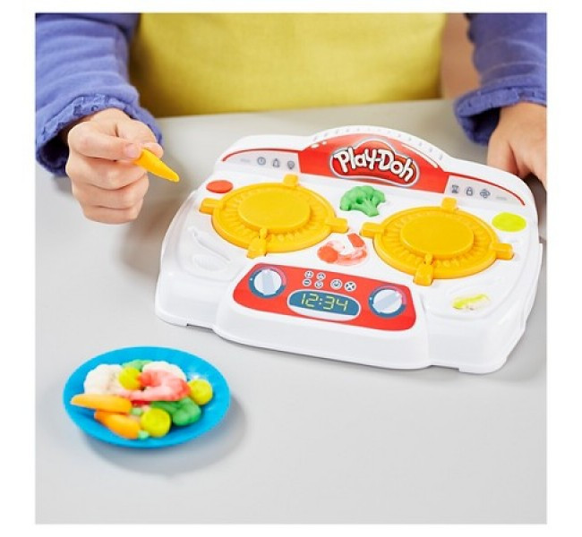 Набор Play-Doh Веселая кухня Kitchen Creations Sizzlin' Stovetop Hasbro - фото 3 - id-p928682341