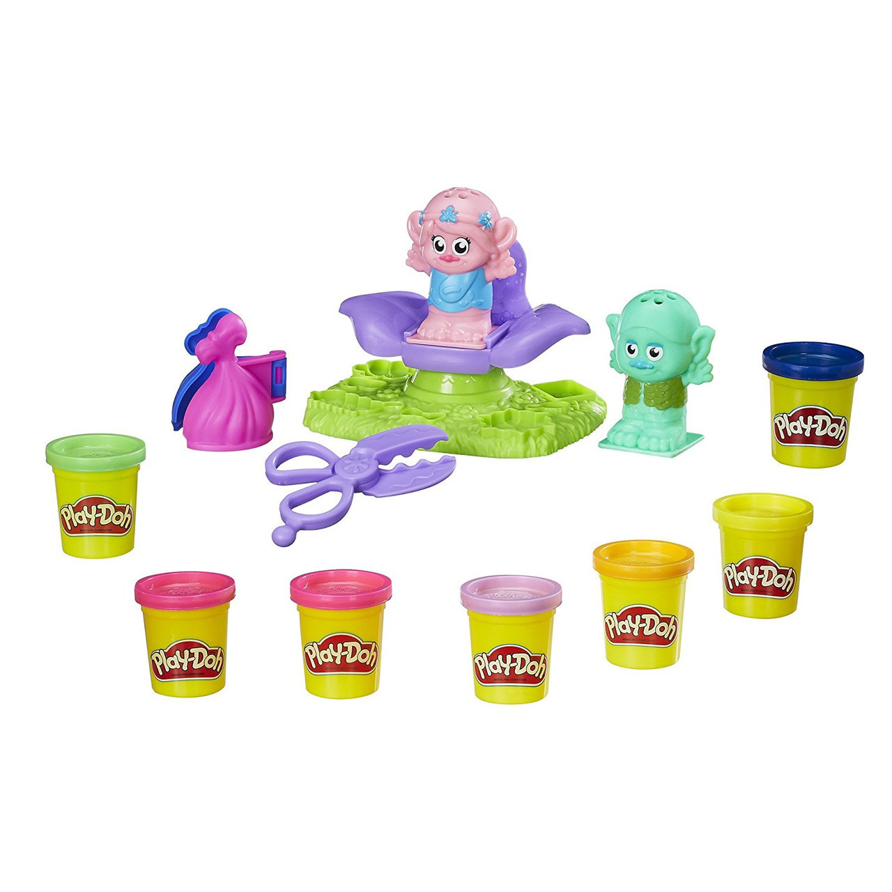 Play Doh Trolls Dreamworks Trolls Press n