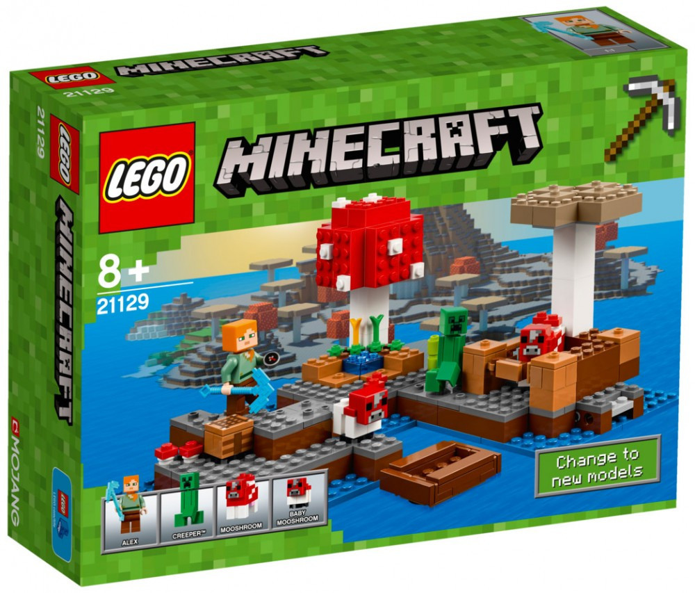 Lego Minecraft Грибний острів 21129, фото 1