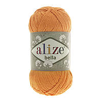 Alize BELLA 100 (Белла 100) № 83 гарбуз (Пряжа бавовна, нитки для в'язання)