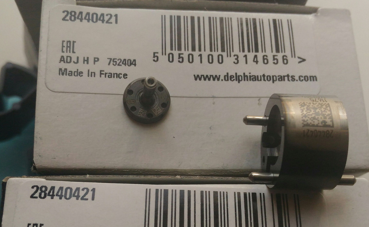 Клапан форсунки мультипликатор делфи Delphi 28440421 ОРИГИНАЛ - фото 5 - id-p928808497