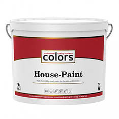Універсальна професійна фарба Colors House Paint 0,9 л, 2,7 л, 9 л 9л