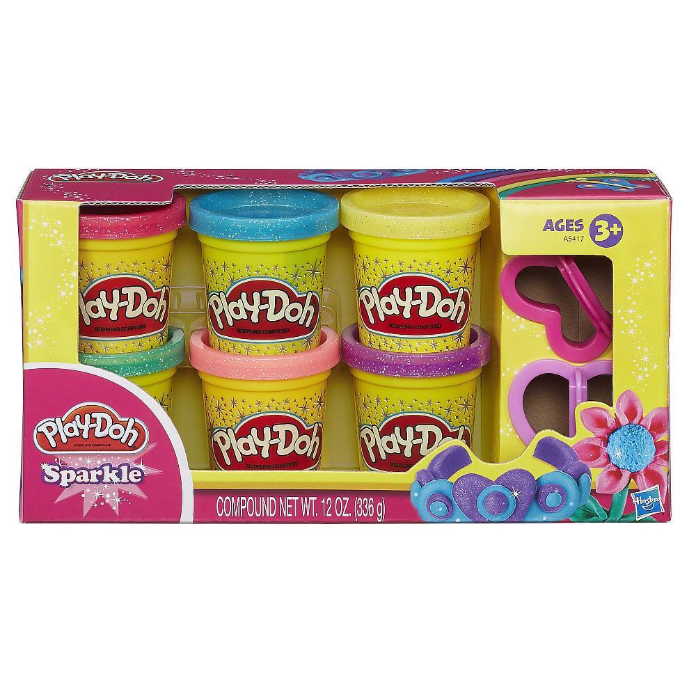 Play Doh Sparkle Compound Collection