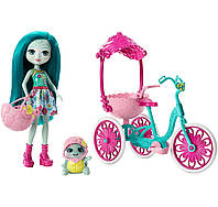 Кукла Черепашка Тейли прогулка на велосипеде Enchantimals Turtle Tricycle Хобби энчантималс