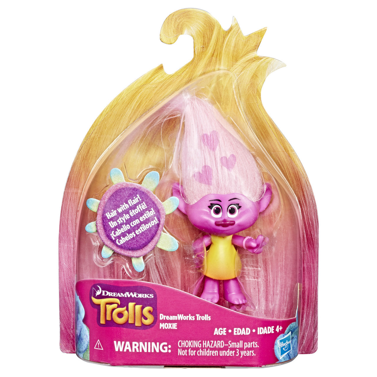 TROLLS Moxie Doll фигурка тролль Мокси Hasbro с принтом на волосах (ID ...
