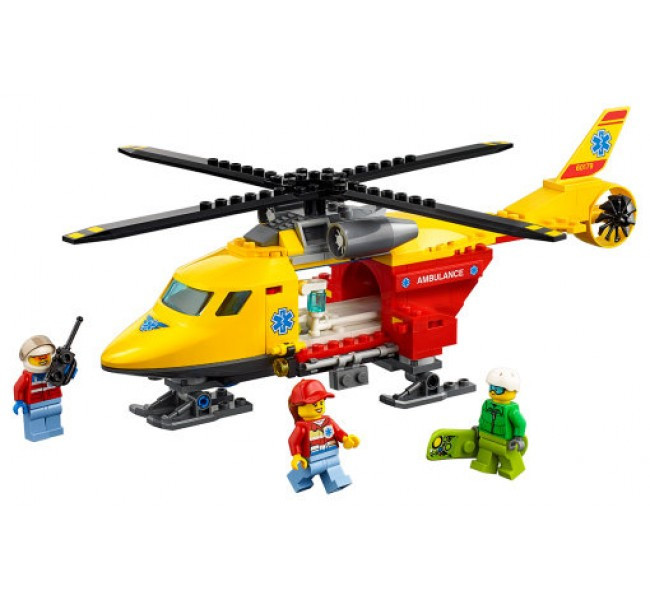Lego City Вертоліт швидкої допомоги 60179, фото 1