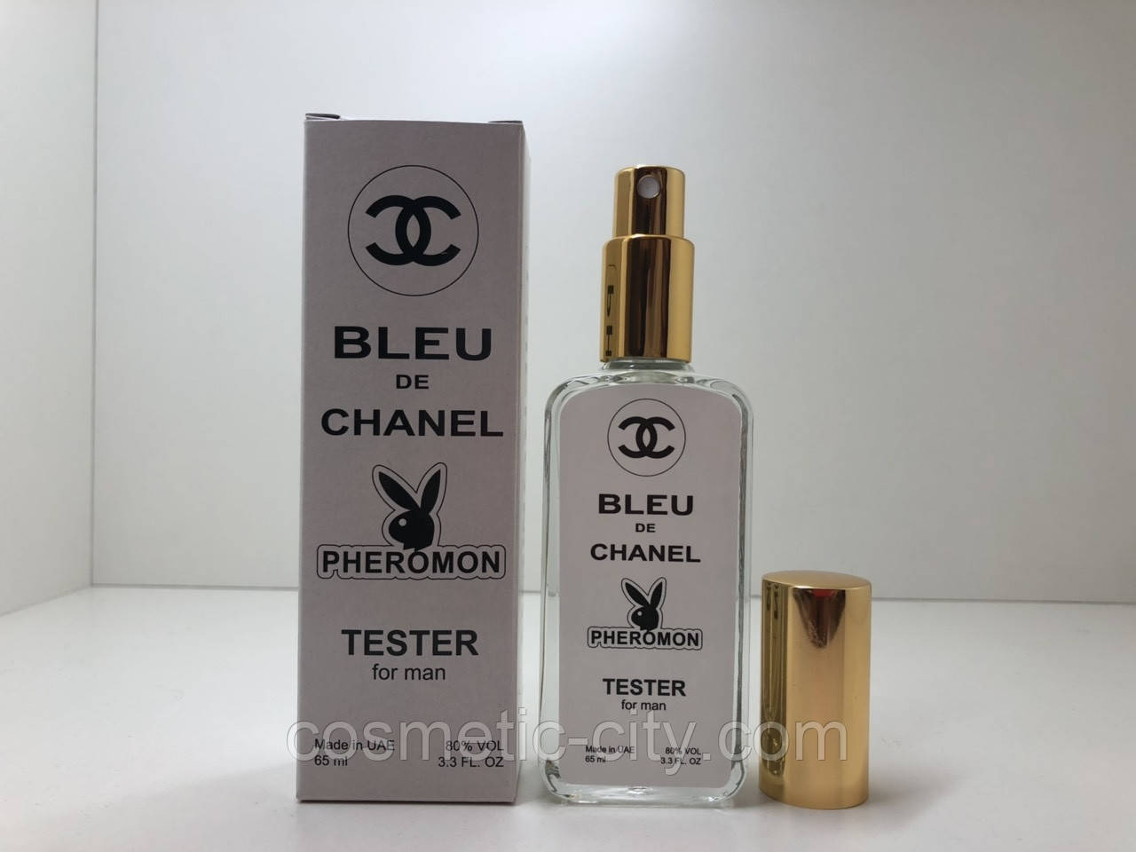 Чоловічий тестер із феромонами Chanel Bleu de Chanel (Шанель Блю де Шанель), 65 мл