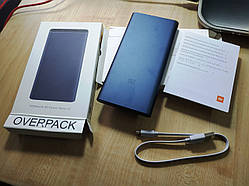 Оригінальний УМБ Xiaomi Mi Power Bank 2s 10000 mAh Blue usb