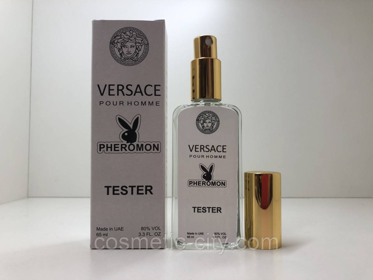 Чоловічий тестер із ферамонами Versace Pour Homme (Версаче пур хом), 65 мл