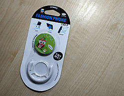PopSockets "Сова Hello" універсальний тримач підставка для телефона (попіксокетс)
