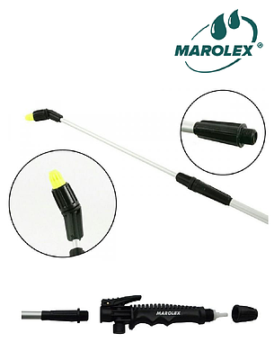 Телескопічна штанга 300 см з ручкою для обприскувачів Marolex, фото 3