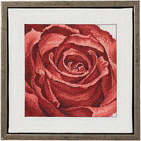 Набор для вышивания крестом ТМ Permin "Красная роза (Red rose)" 70-1150