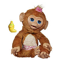 FurReal Friends Cuddles My Giggly Monkey Pet велика інтерактивна Смішлива мавпочка від Hasbro