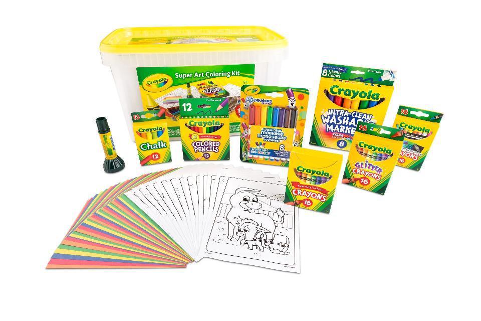 Набір Crayola Super Art Coloring Kit