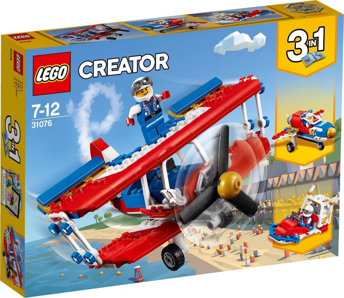 Lego Creator Безстрашний літак вищого пілотажу 31076, фото 1