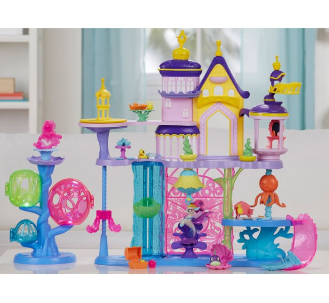 My little pony canterlot & store seaquestria castle