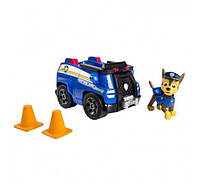 Гонщик с машиной и фишками Щенячий патруль Paw Patrol Chase´s Cruiser