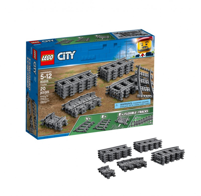 Lego City Рельсы 60205 (ID#928823213), цена: 999 ₴, купить на Prom.ua