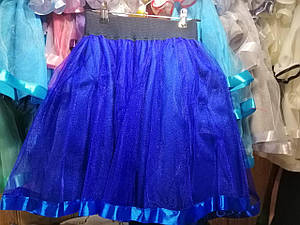 Сучасна спідничка "Мірабель" синя