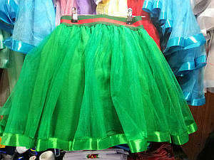 Дитяча святкова спідниця "Мірабель" зелена