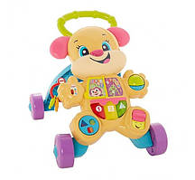 Музывальные ходунки штовхач Fisher-Price сестричка Fisher-Price Laugh & Learn Smart Stages Learn Sis Walker