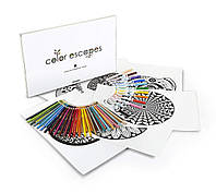 Подарочный набор Crayola Орнамент Color Escapes Coloring Pages & Pencil Kit