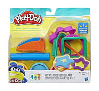 Play-Doh пластилин и набор инструментов Shapes and Tools Set