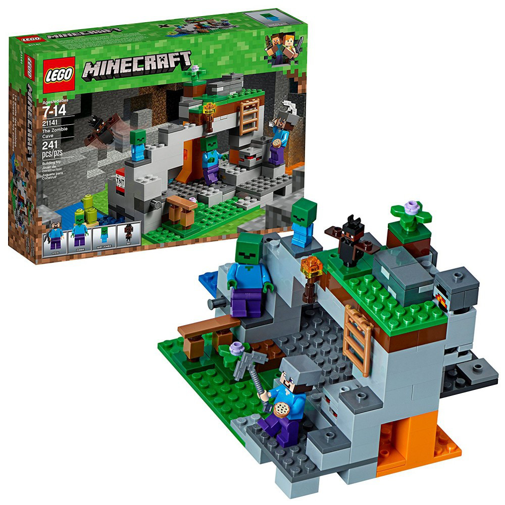 LEGO Minecraft The Zombie Cave 21141 Лего майкрафт печера зомбі, фото 1