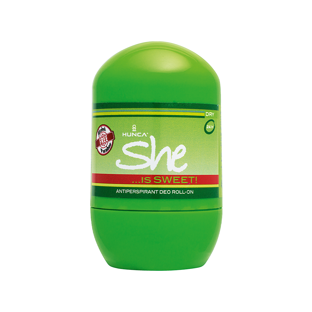 Роликовий дезодорант-антиперспірант Hunca She is...sweet 40мл (443006)