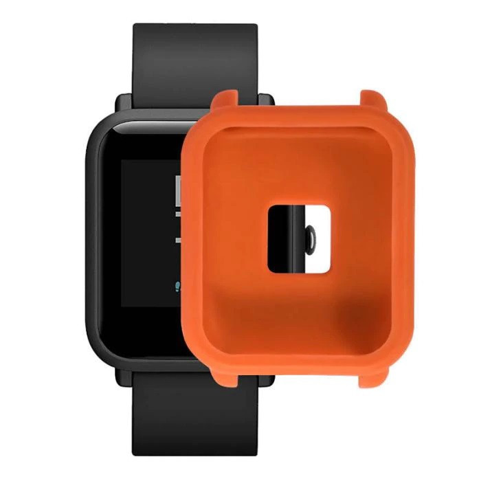Захисний чохол для смарт годинника Amazfit Bip / Bip Lite / Bip S помаранчевий