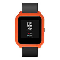 Захисний чохол для смарт годинника Amazfit Bip / Bip Lite / Bip S помаранчевий, фото 2