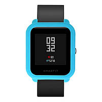 Захисний чохол для смарт годинника Amazfit Bip / Bip Lite / Bip S блакитний, фото 3