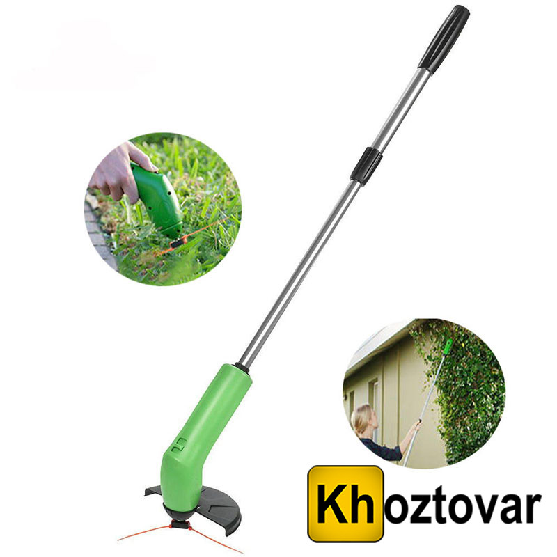 Ручна бездротова газонокосарка ⁇ Тример для трави ⁇ Zip Trim, фото 1